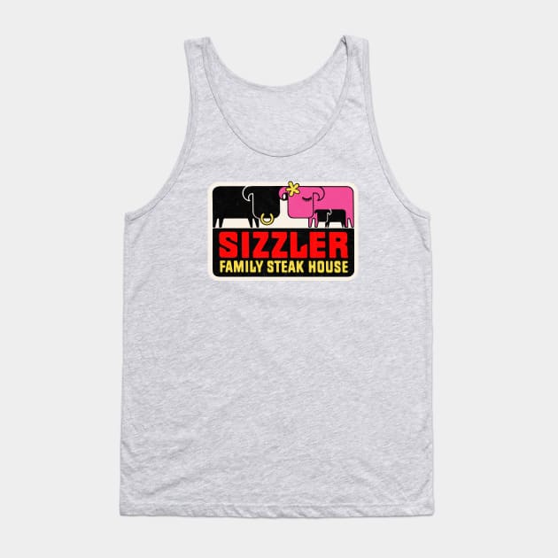 Sizzler Family Steak House Tank Top by Turboglyde